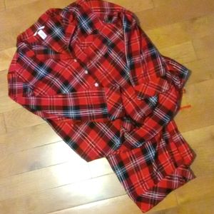 Victoria's Secret 2 peice flannel pajamas